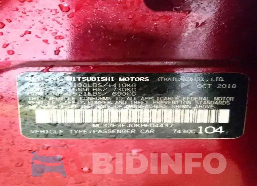 ML32F3FJ0KHF04437 Photo# 12