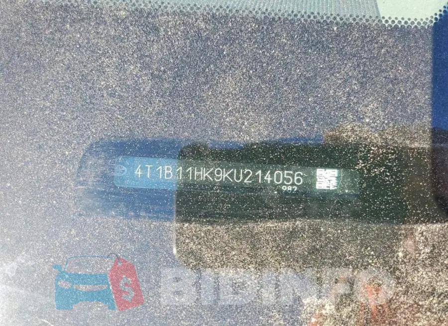 4T1B11HK9KU214056 Photo# 12