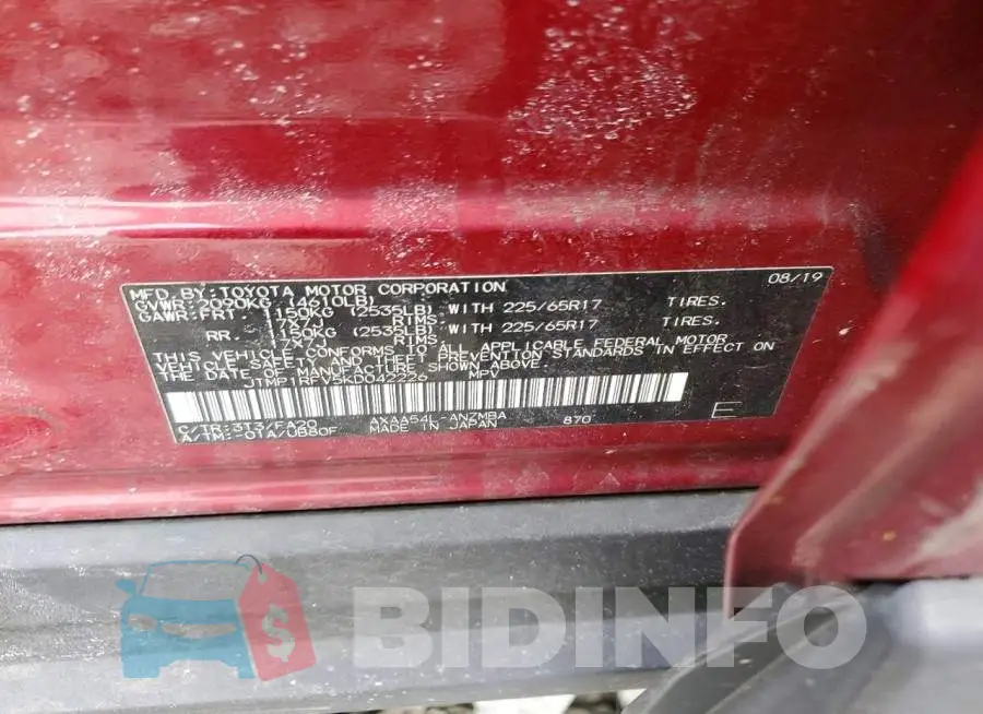 JTMP1RFV5KD042226 Photo# 12