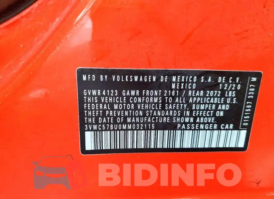 3VWC57BU0MM032115 Photo# 12