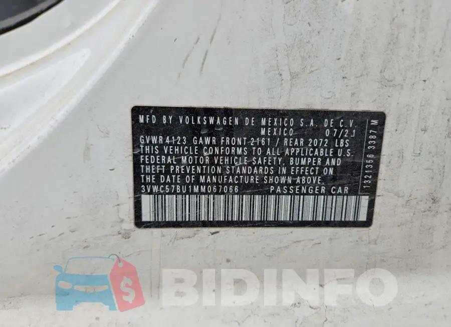 3VWC57BU1MM067066 Photo# 13