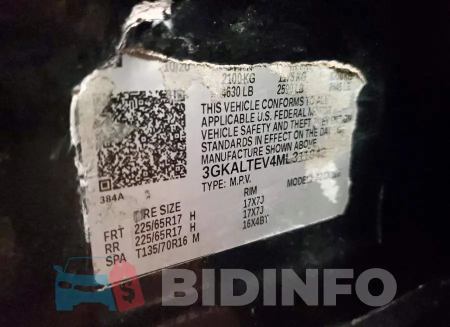3GKALTEV4ML311042 Photo# 14