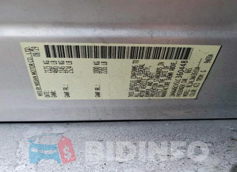 1N4AA6CV5LC360448 Photo# 12