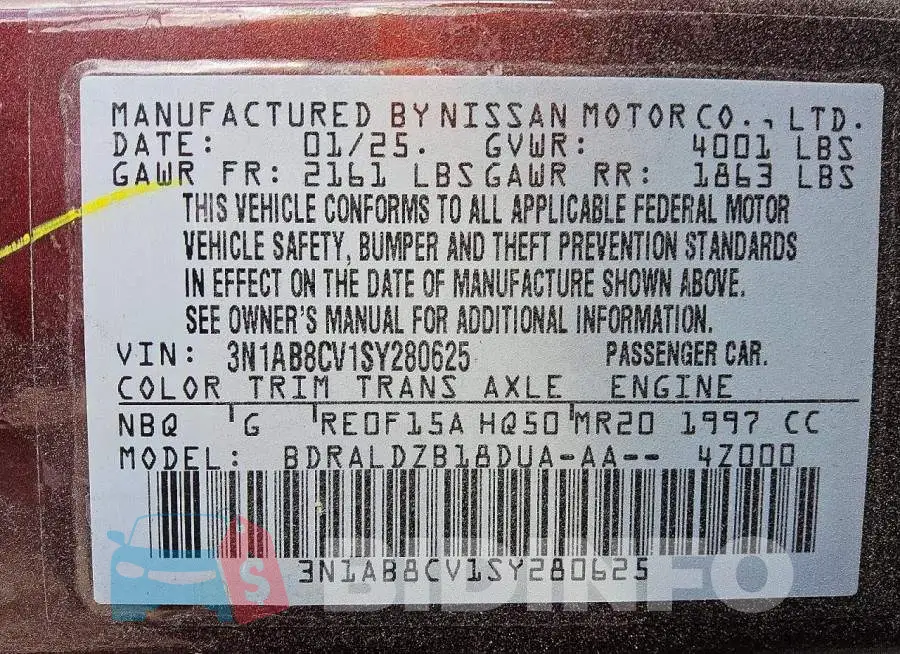 3N1AB8CV1SY280625 Photo# 12
