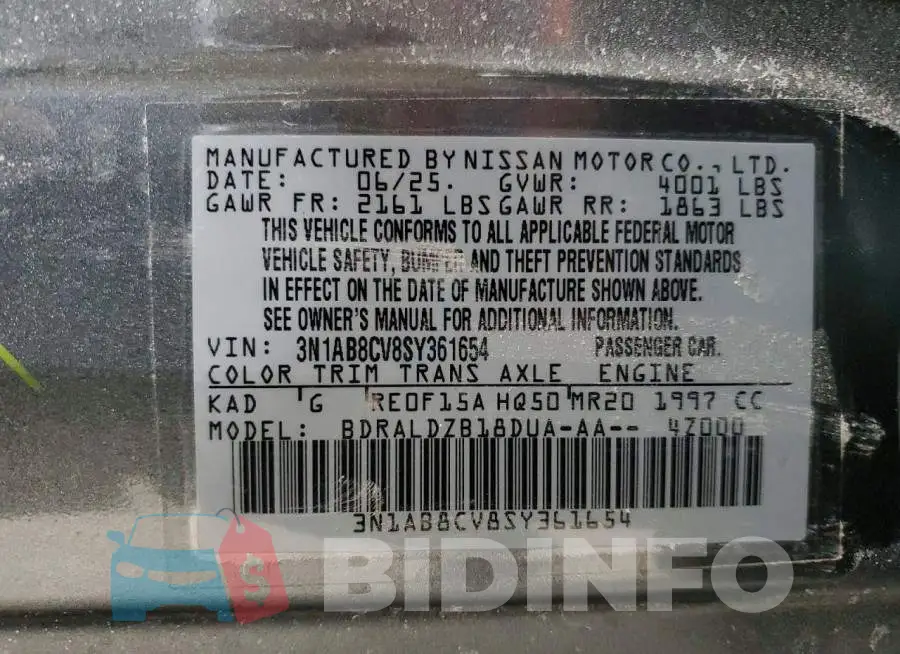 3N1AB8CV8SY361654 Photo# 12