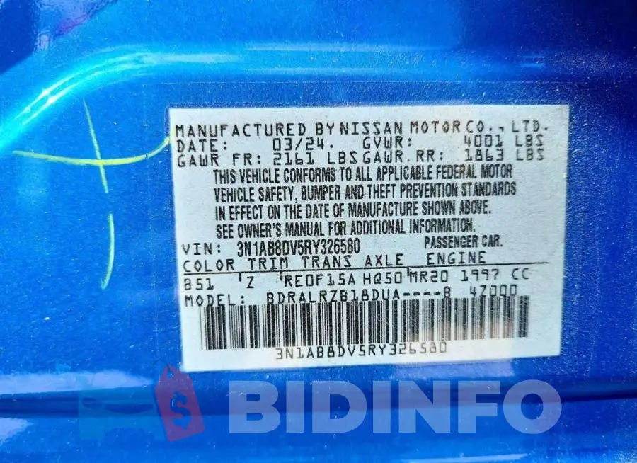 3N1AB8DV5RY326580 Photo# 13