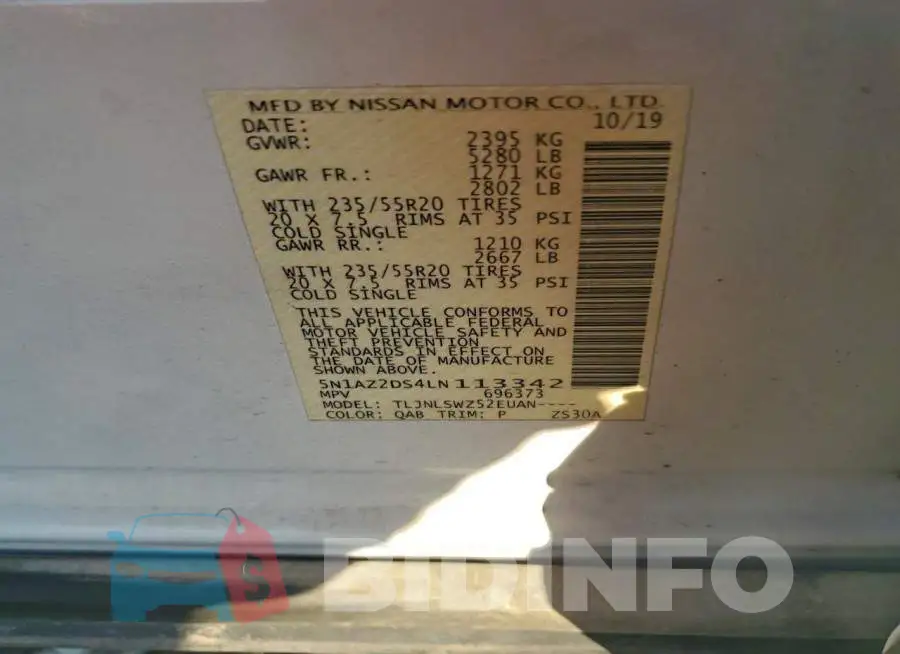 5N1AZ2DS4LN113342 Photo# 13