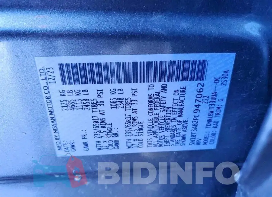 5N1BT3AB2PC947062 Photo# 13