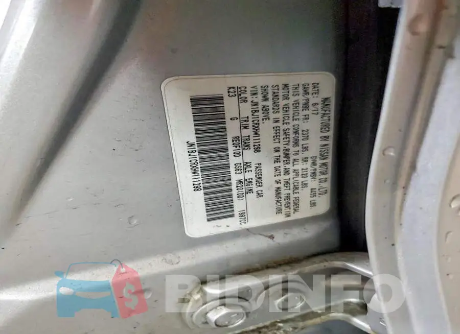 JN1BJ1CRXHW111298 Photo# 12