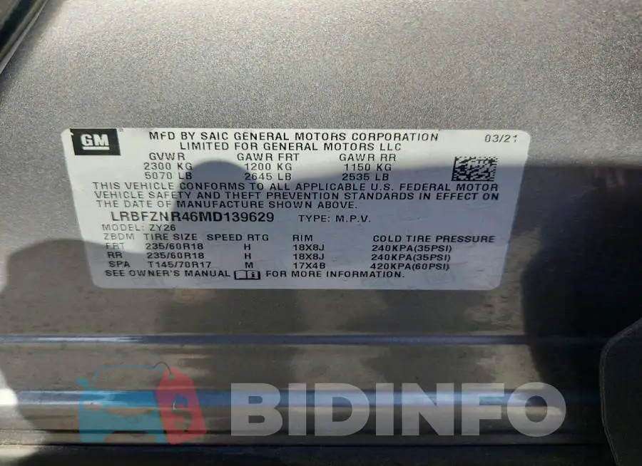 LRBFZNR46MD139629 Photo# 13