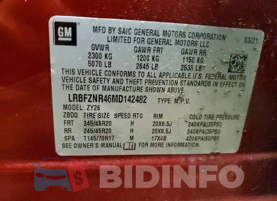 LRBFZNR46MD142482 Photo# 14