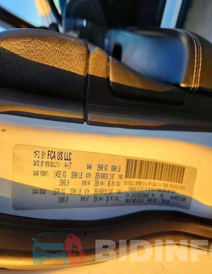 1C4RJFBG3HC840947 Photo# 12