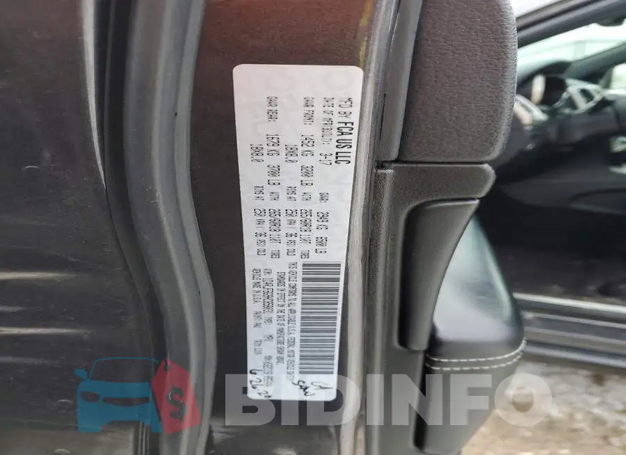 1C4RJFBG9HC858031 Photo# 13