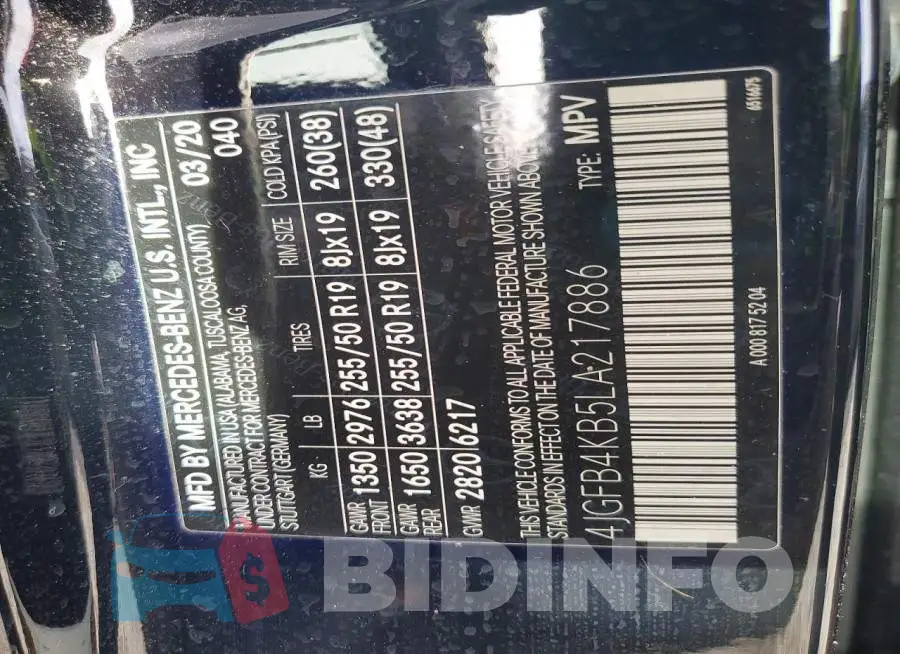 4JGFB4KB5LA217886 Photo# 13