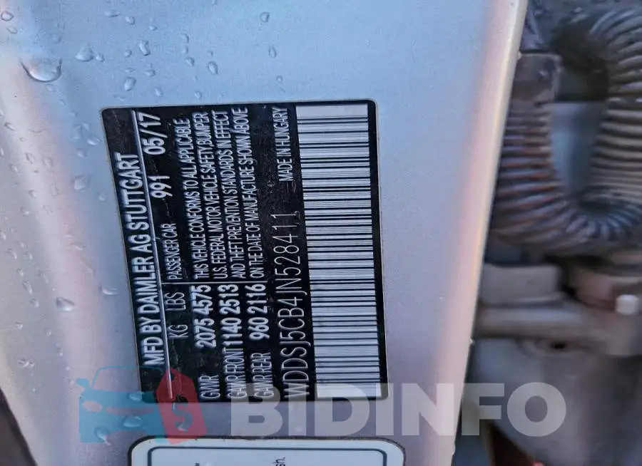WDDSJ5CB4JN528411 Photo# 13