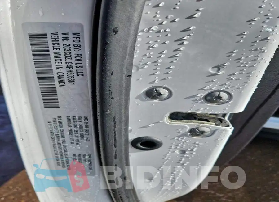 2C3CDZJG4PH605361 Photo# 13