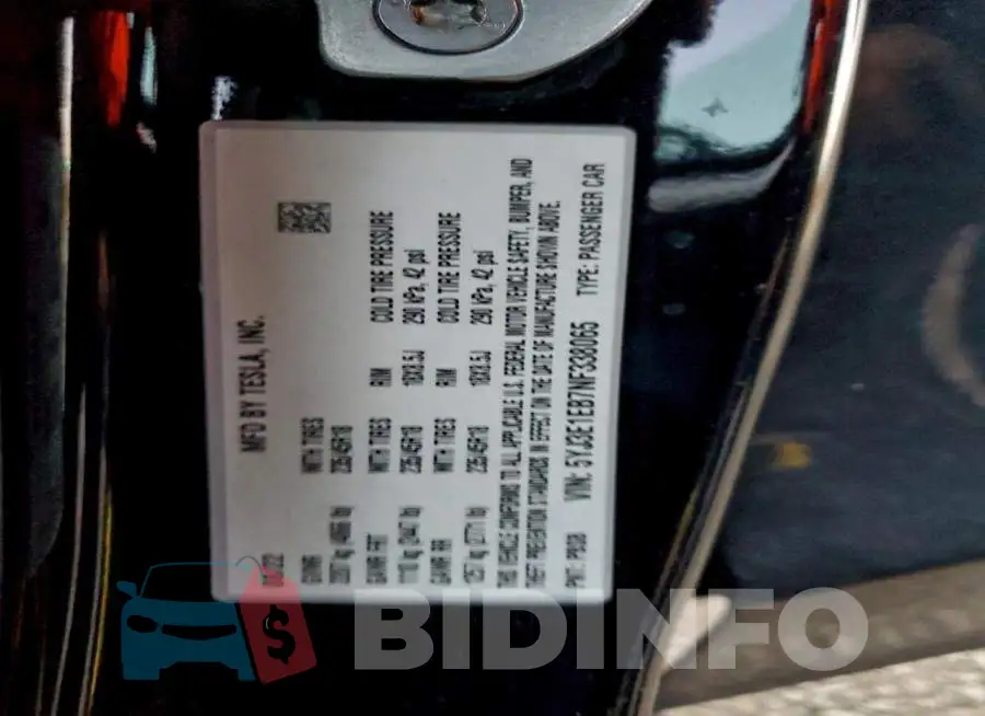 5YJ3E1EB7NF338065 Photo# 13