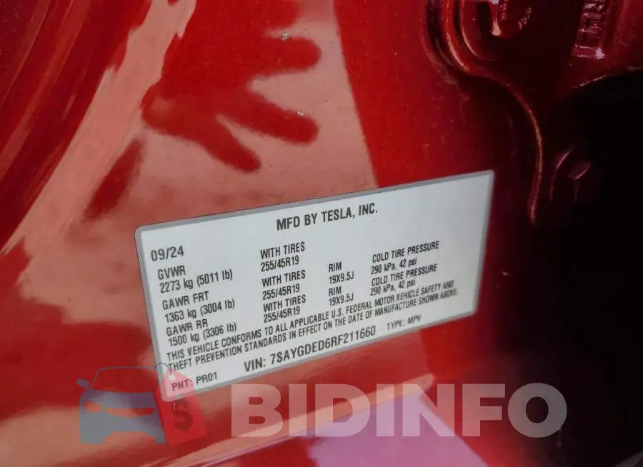 7SAYGDED6RF211660 Photo# 12