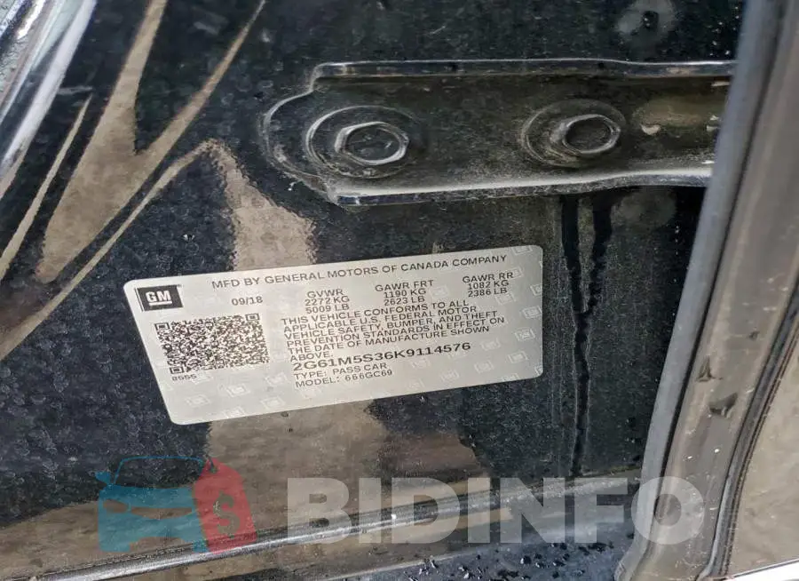 2G61M5S36K9114576 Photo# 12