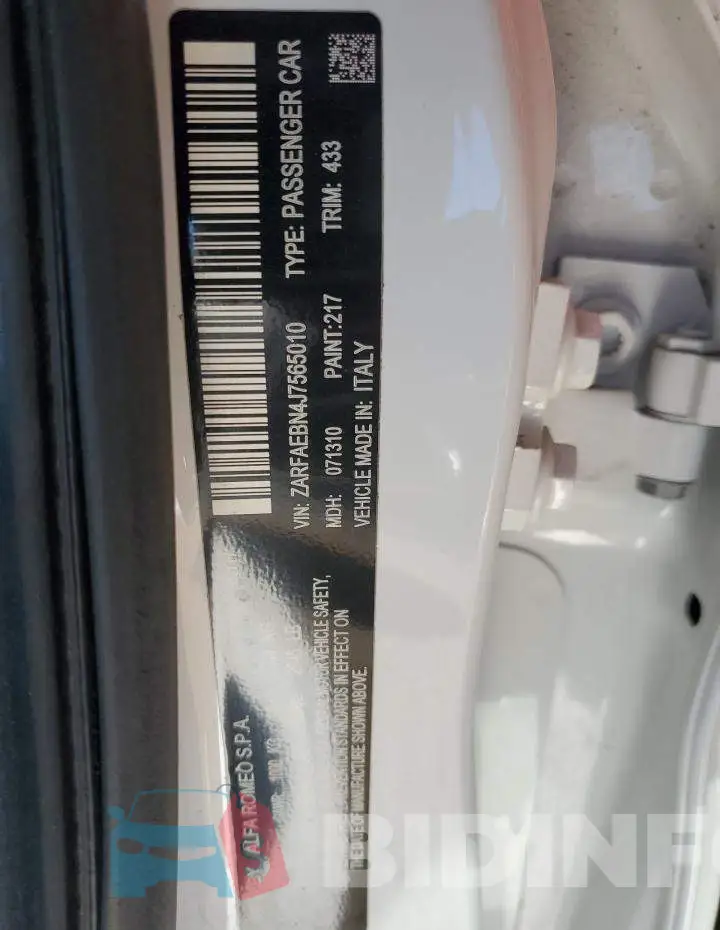 ZARFAEBN4J7565010 Photo# 12