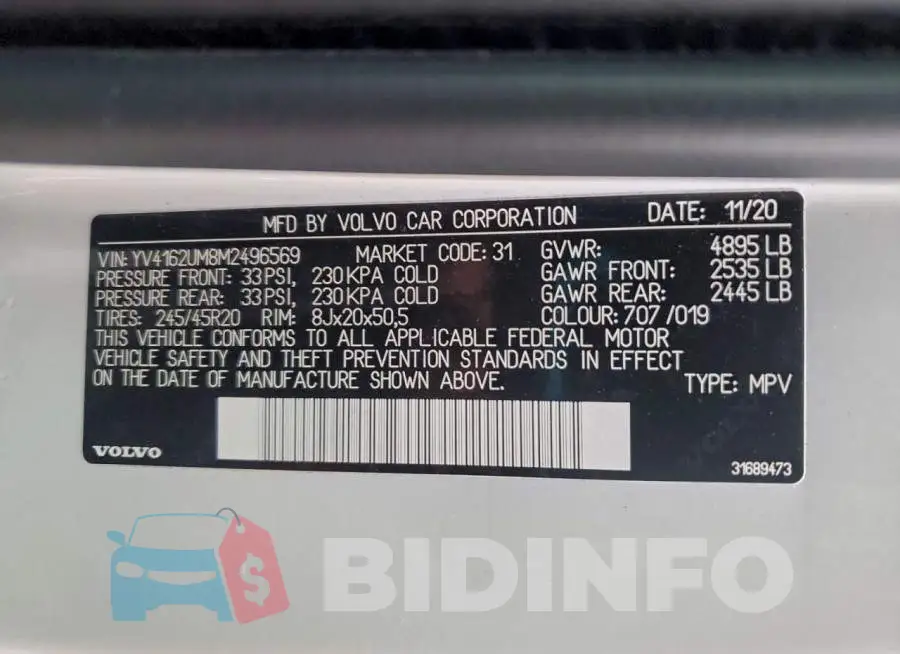 YV4162UM8M2496569 Photo# 13