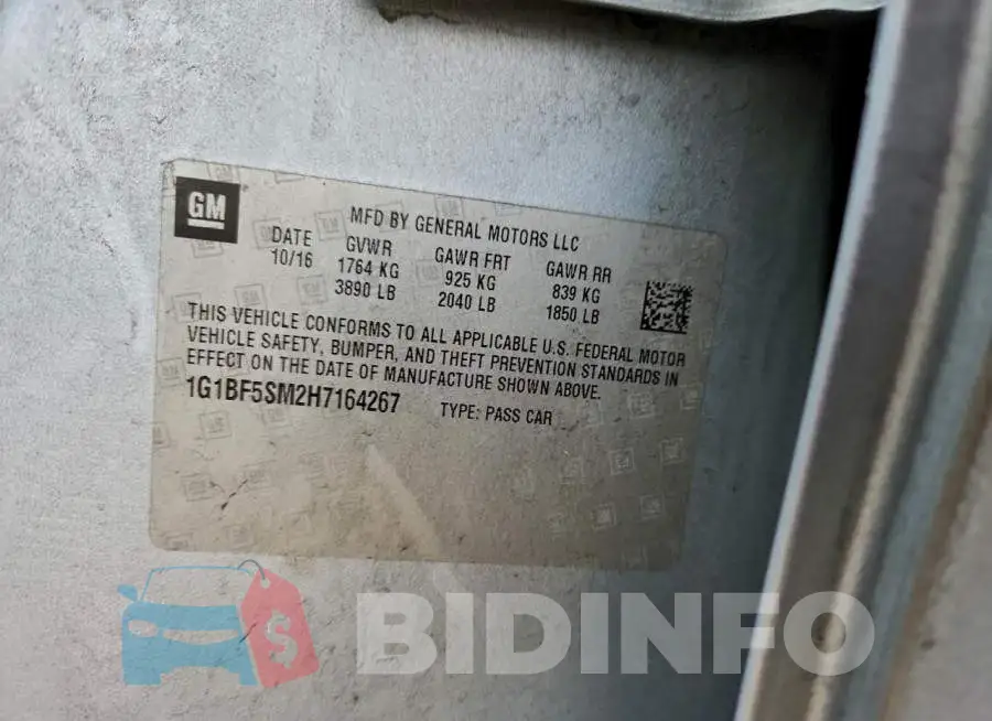 1G1BF5SM2H7164267 Photo# 12