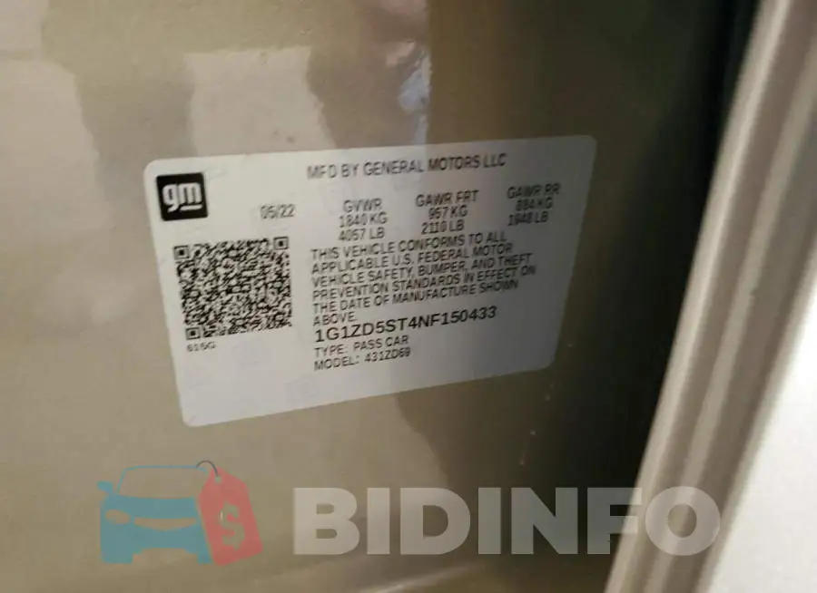 1G1ZD5ST4NF150433 Photo# 12