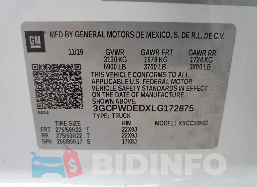 3GCPWDEDXLG172875 Photo# 12