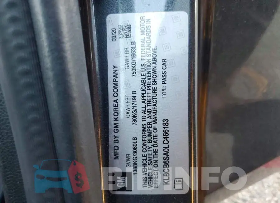 KL8CB6SA0LC466183 Photo# 12