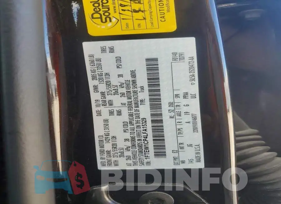 1FTEW1CP4LFA15329 Photo# 12