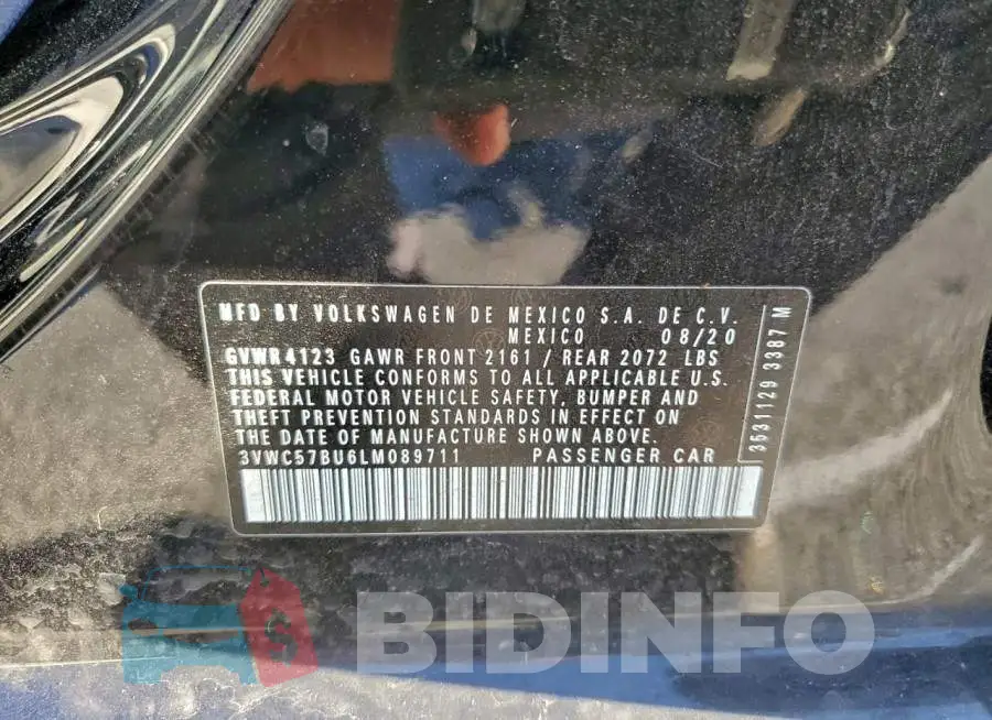 3VWC57BU6LM089711 Photo# 12