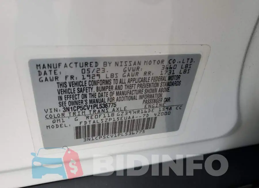 3N1CP5CV1PL536775 Photo# 13