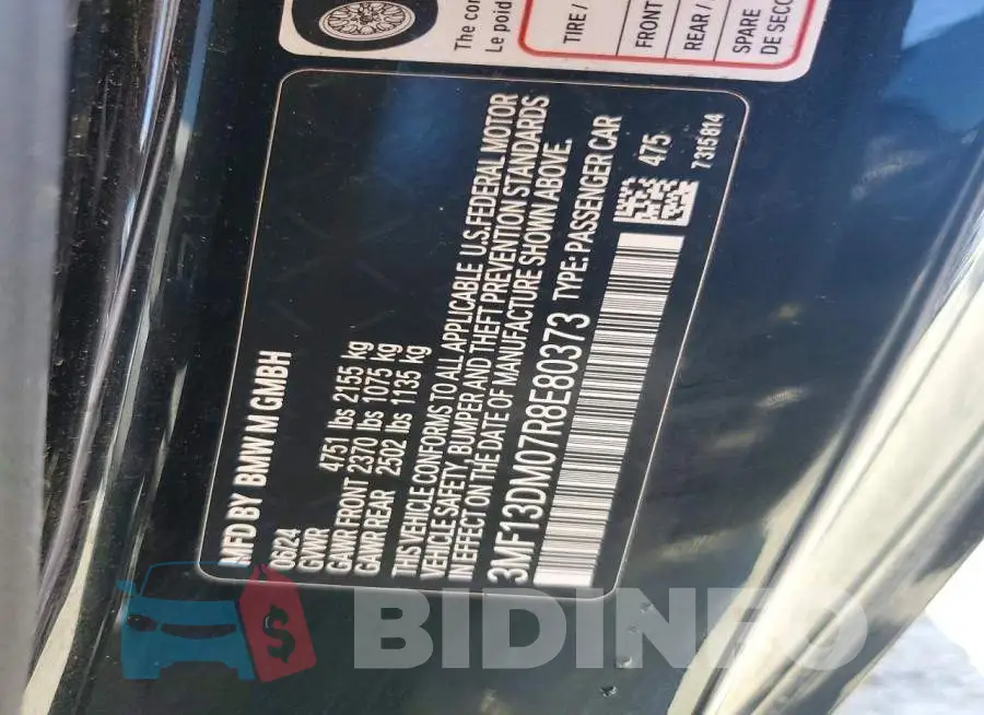3MF13DM07R8E80373 Photo# 12