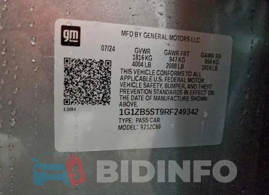 1G1ZB5ST9RF249342 Photo# 12