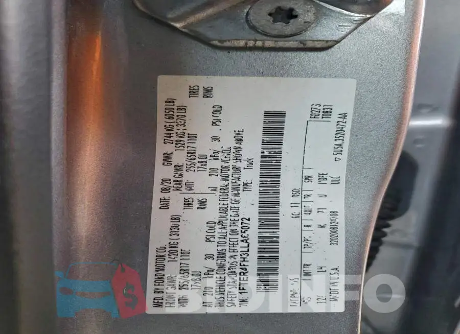 1FTER4FH3LLA65072 Photo# 12