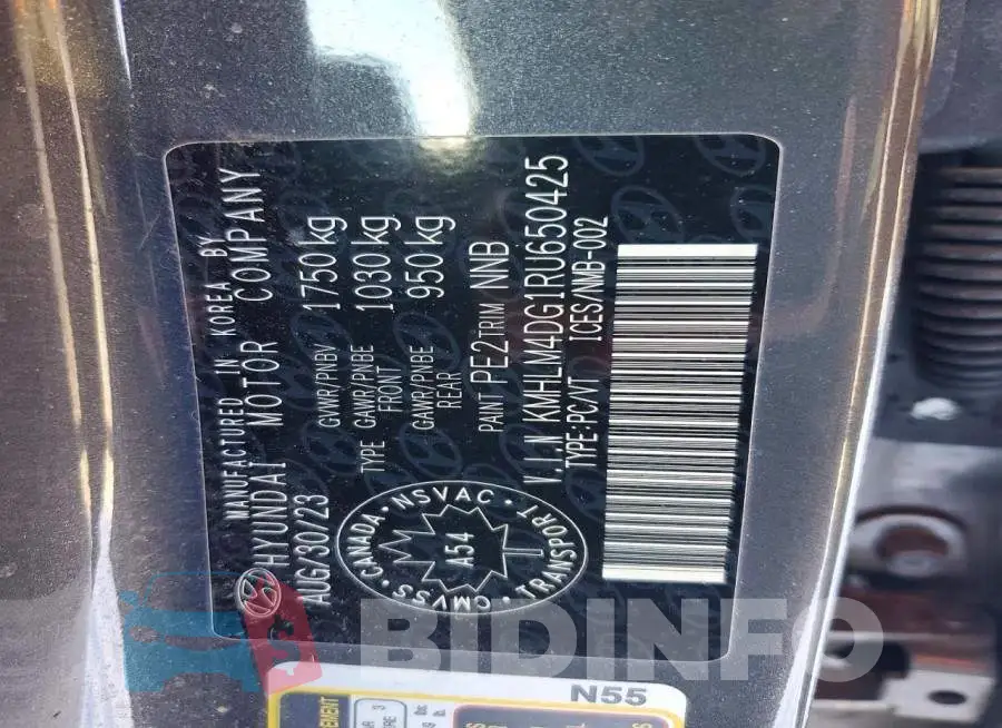 KMHLM4DG1RU650425 Photo# 13
