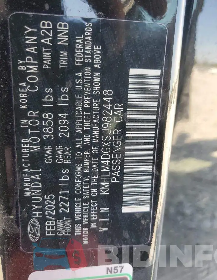 KMHLM4DGXSU982448 Photo# 12