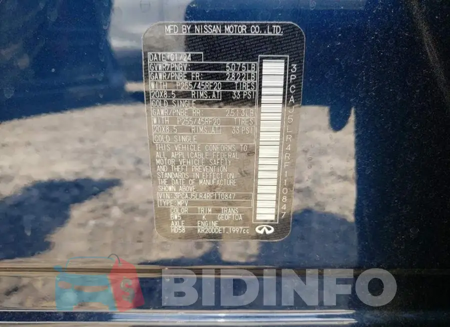 3PCAJ5LR4RF110847 Photo# 13