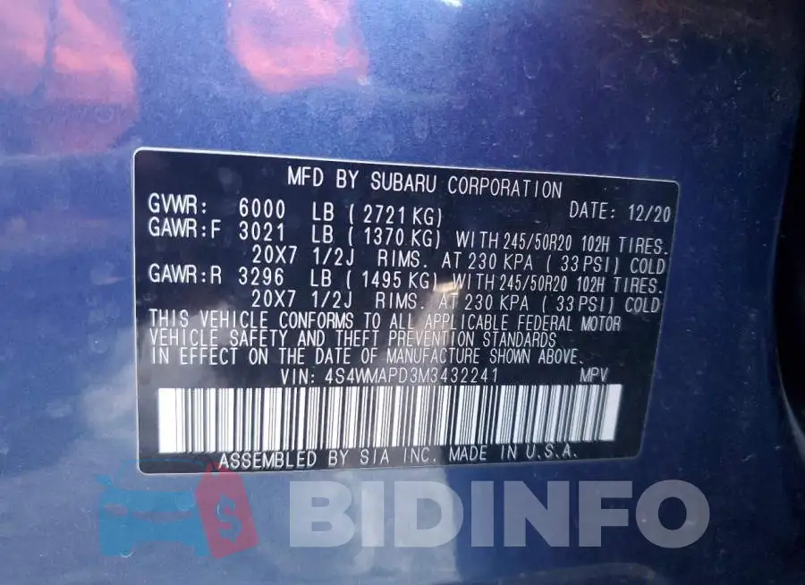 4S4WMAPD3M3432241 Photo# 12