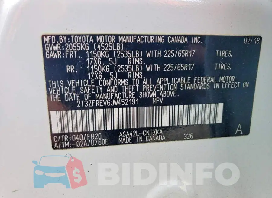 2T3ZFREV6JW452191 Photo# 13