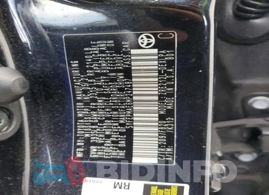 5YFEPMAE6MP247487 Photo# 12
