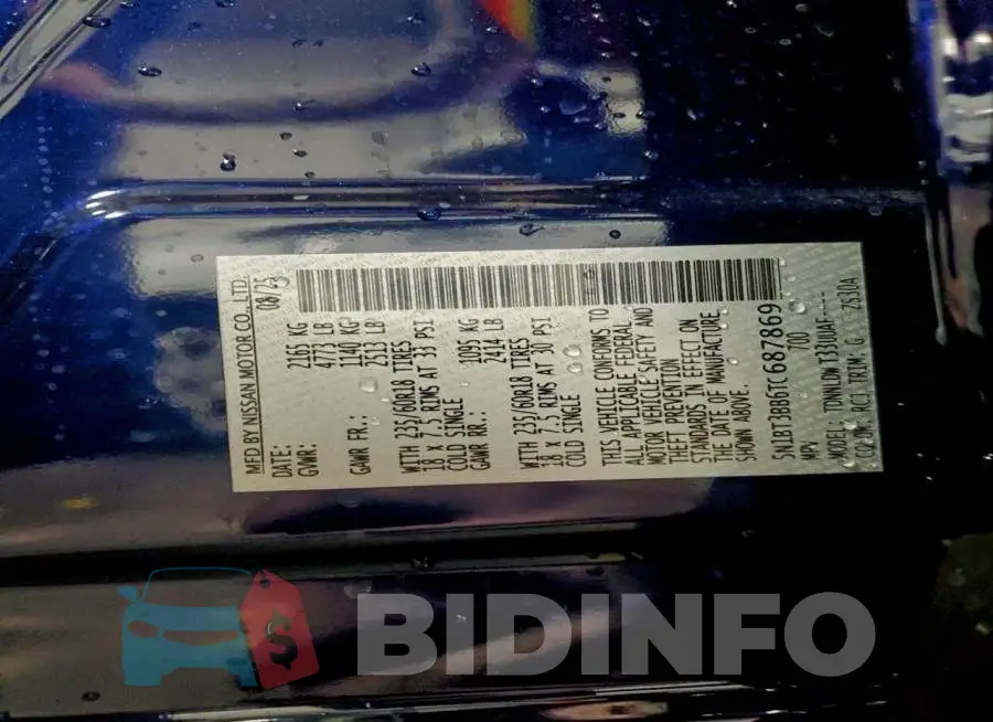 5N1BT3BB6TC687869 Photo# 14