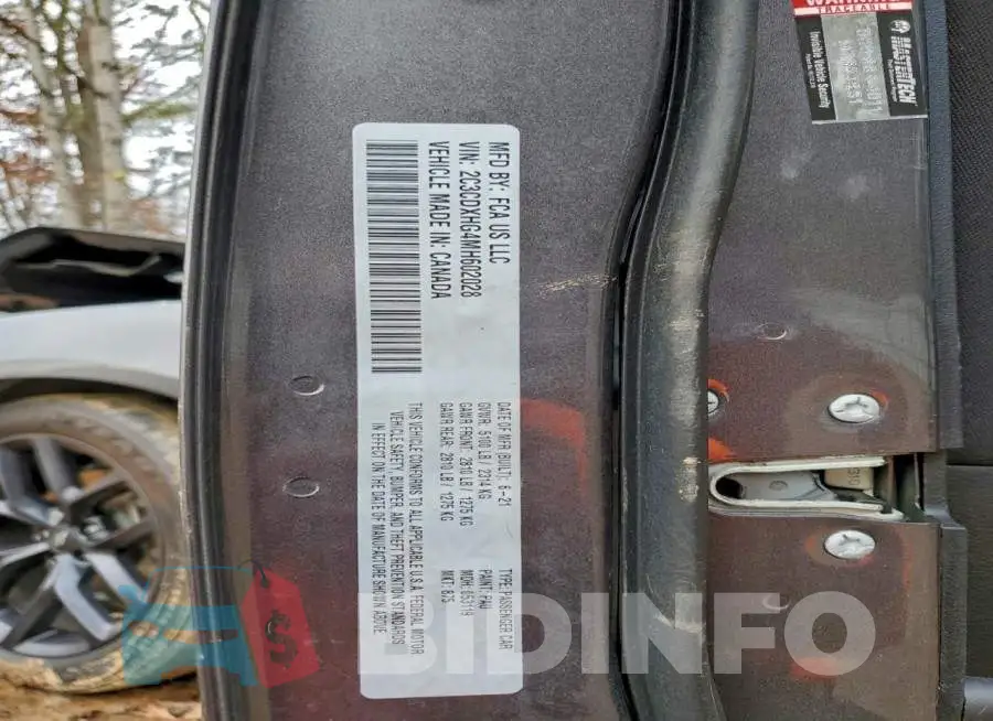 2C3CDXHG4MH602028 Photo# 12
