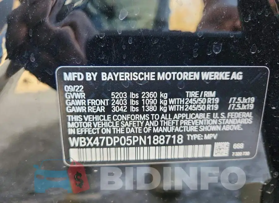 WBX47DP05PN188718 Photo# 13