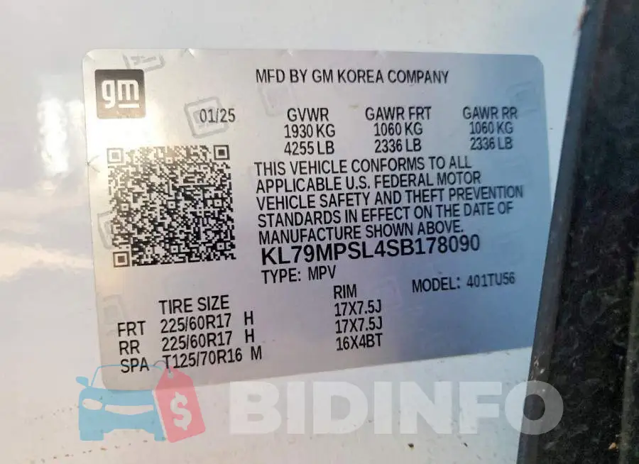 KL79MPSL4SB178090 Photo# 13