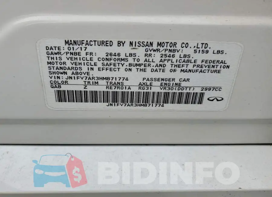 JN1FV7AR3HM871774 Photo# 12