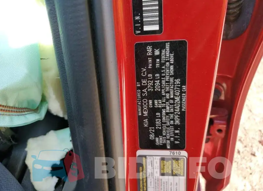 3KPF24AD2ME407196 Photo# 12