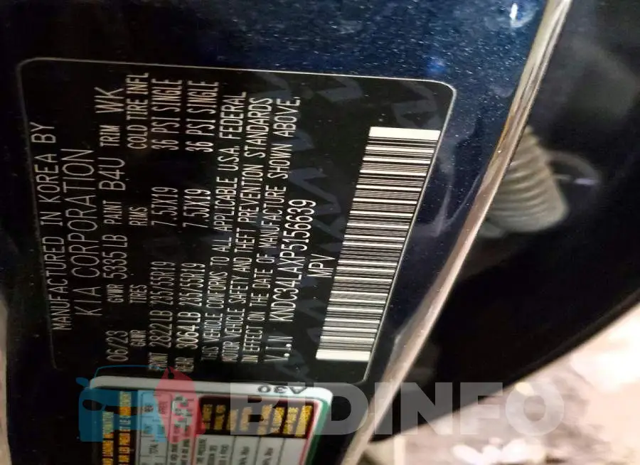 KNDC34LAXP5156639 Photo# 13