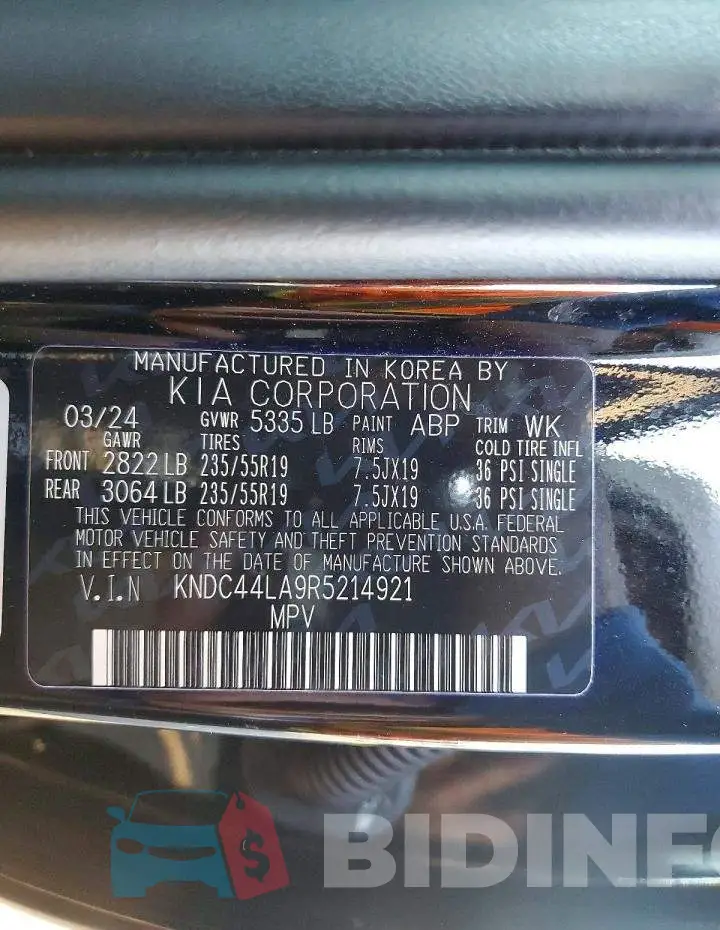 KNDC44LA9R5214921 Photo# 12