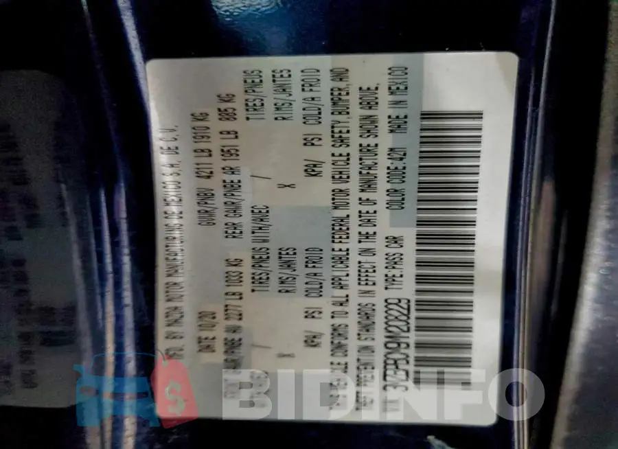 3MZBPBCM9MM208229 Photo# 12
